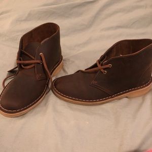 New brown leather boots - Women’s Clark’s - size 7